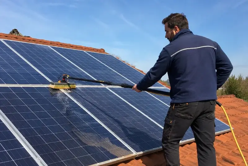 Nettoyage et entretien de panneaux solaires à Artas